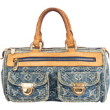 Louis Vuitton Denim Monogram Neo Speedy 30 Handbag