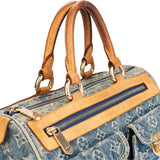 Louis Vuitton Denim Monogram Neo Speedy 30 Handbag