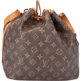 Louis Vuitton Canvas Monogram Sac Noe Petit Shoulder Bag