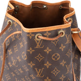 Louis Vuitton Canvas Monogram Sac Noe Petit Shoulder Bag