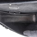 Chanel Bicolor Tweed Palladium Medium Double Flap Crossbody Bag