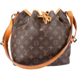 Louis Vuitton Canvas Monogram Sac Noe Petit Shoulder Bag