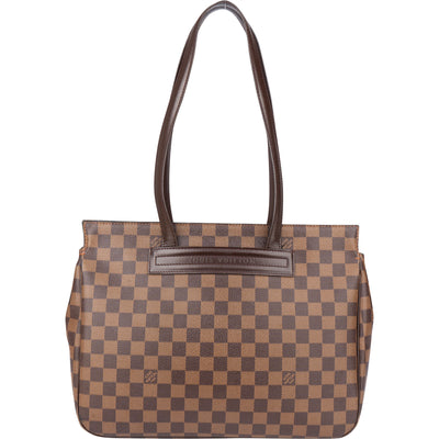Louis Vuitton Damier Ebene Monogram Parioli PM Shoulder Bag