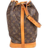 Louis Vuitton Canvas Monogram Sac Noe Grande Shoulder Bag