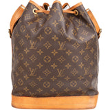 Louis Vuitton Canvas Monogram Sac Noe Grande Shoulder Bag