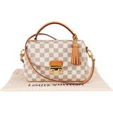 Louis Vuitton Damier Azur Monogram Croisette Handbag