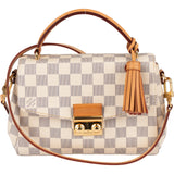 Louis Vuitton Damier Azur Monogram Croisette Handbag