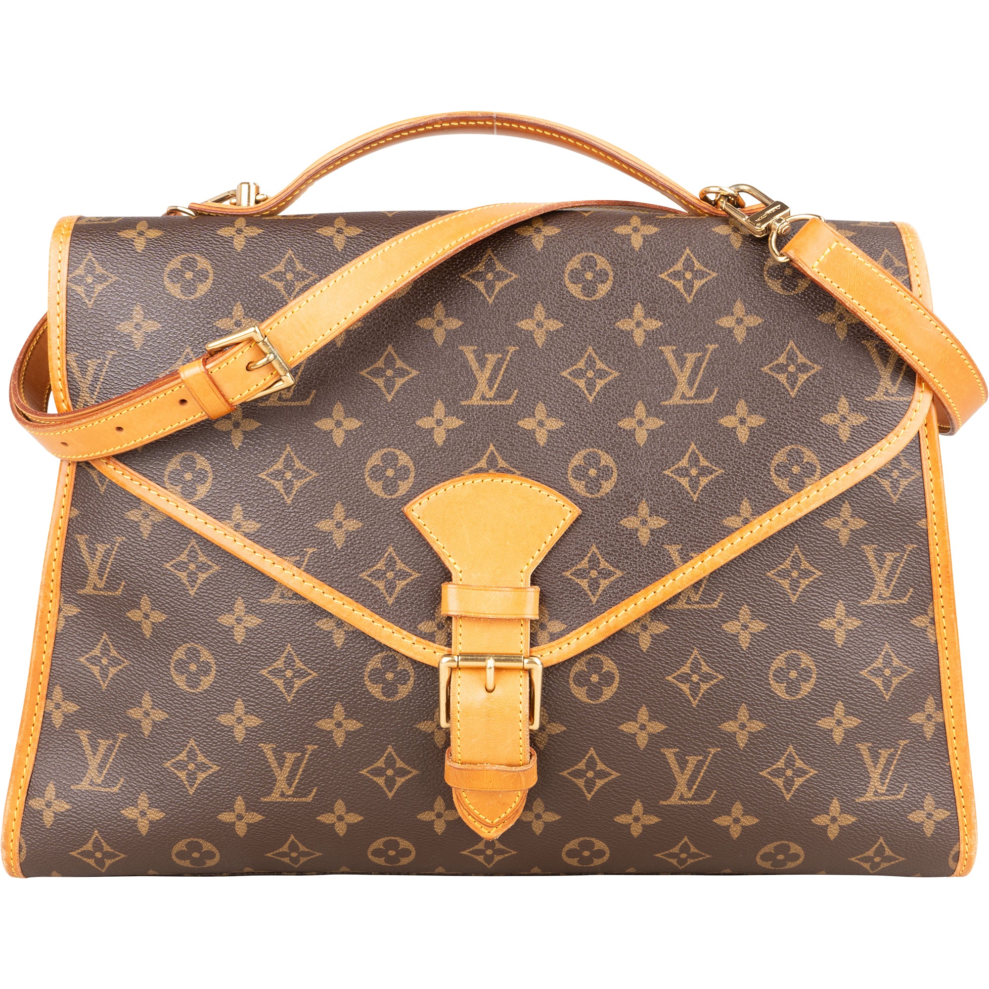 Louis Vuitton Canvas Monogram Bel Air Handbag - vintageandkickz
