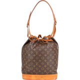 Louis Vuitton Canvas Monogram Sac Noe Grande Shoulder Bag