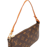 Louis Vuitton Canvas Monogram Pochette Accessoire Handbag