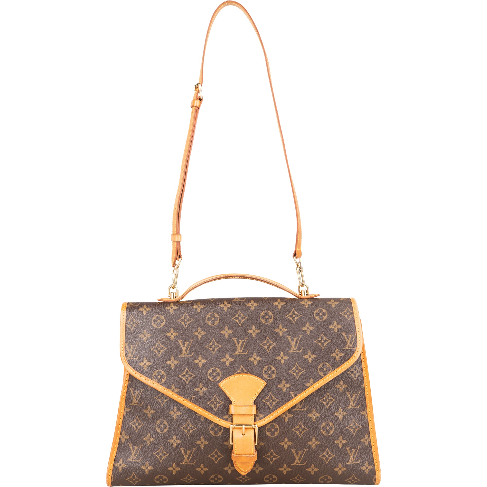 Louis Vuitton Canvas Monogram Bel Air Handbag - vintageandkickz