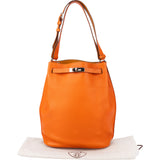 Hermès Orange Taurillon Clemece Eclat Sac Kelly 26 Shoulder Bag