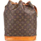 Louis Vuitton Canvas Monogram Sac Noe Grande Shoulder Bag