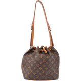 Louis Vuitton Canvas Monogram Sac Noe Petit Shoulder Bag