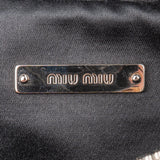Miu Miu Leather Crystal Fringe Crossbody Bag
