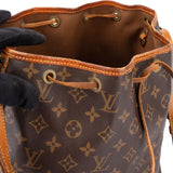 Louis Vuitton Canvas Monogram Sac Noe Petit Shoulder Bag