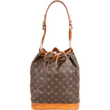 Louis Vuitton Canvas Monogram Sac Noe Grande Shoulder Bag