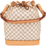 Louis Vuitton Damier Azur Monogram Sac Noe Grande Shoulder Bag