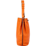 Hermès Orange Taurillon Clemece Eclat Sac Kelly 26 Shoulder Bag