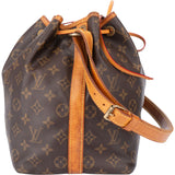 Louis Vuitton Canvas Monogram Sac Noe Petit Shoulder Bag