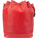 Louis Vuitton Rouge Epi Leather Sac Noe Grande Shoulder Bag