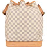 Louis Vuitton Damier Azur Monogram Sac Noe Grande Shoulder Bag