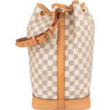 Louis Vuitton Damier Azur Monogram Sac Noe Grande Shoulder Bag