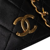 Chanel Quilted Lambskin 24K Gold Single Flap Shoulder Bag