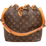 Louis Vuitton Canvas Monogram Sac Noe Petit Shoulder Bag