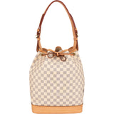 Louis Vuitton Damier Azur Monogram Sac Noe Grande Shoulder Bag