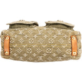 Louis Vuitton Green Denim Monogram Baggy PM Shoulder Bag