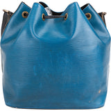 Louis Vuitton Bicolor Epi Leather Sac Noe Petit Shoulder Bag