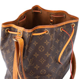 Louis Vuitton Canvas Monogram Sac Noe Petit Shoulder Bag