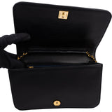 Chanel Quilted Lambskin 24K Gold Single Flap Shoulder Bag