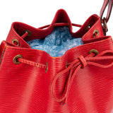 Louis Vuitton Rouge Epi Leather Sac Noe Grande Shoulder Bag