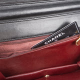 Chanel Quilted Lambskin 24K Gold Single Flap Shoulder Bag