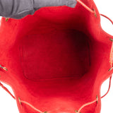 Louis Vuitton Rouge Epi Leather Sac Noe Grande Shoulder Bag