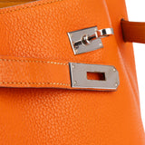 Hermès Orange Taurillon Clemece Eclat Sac Kelly 26 Shoulder Bag