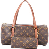 Louis Vuitton Canvas Monogram Papillon Handbag Set