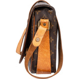Louis Vuitton Canvas Monogram Cartouchiere GM Crossbody Bag