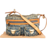 Louis Vuitton Denim Monogram Baggy PM Crossbody Bag