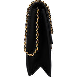 Chanel Quilted Lambskin 24K Gold Single Flap Shoulder Bag
