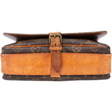 Louis Vuitton Canvas Monogram Cartouchiere GM Crossbody Bag