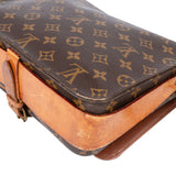 Louis Vuitton Canvas Monogram Cartouchiere GM Crossbody Bag