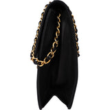 Chanel Quilted Lambskin 24K Gold Single Flap Shoulder Bag