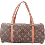 Louis Vuitton Canvas Monogram Papillon Handbag Set