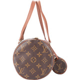 Louis Vuitton Canvas Monogram Papillon Handbag Set