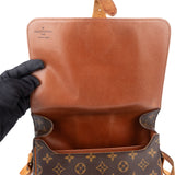 Louis Vuitton Canvas Monogram Cartouchiere GM Crossbody Bag