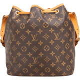 Louis Vuitton Canvas Monogram Sac Noe Petit Shoulder Bag