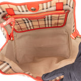 Burberry Nova-Check Monogram Haymarket Handbag